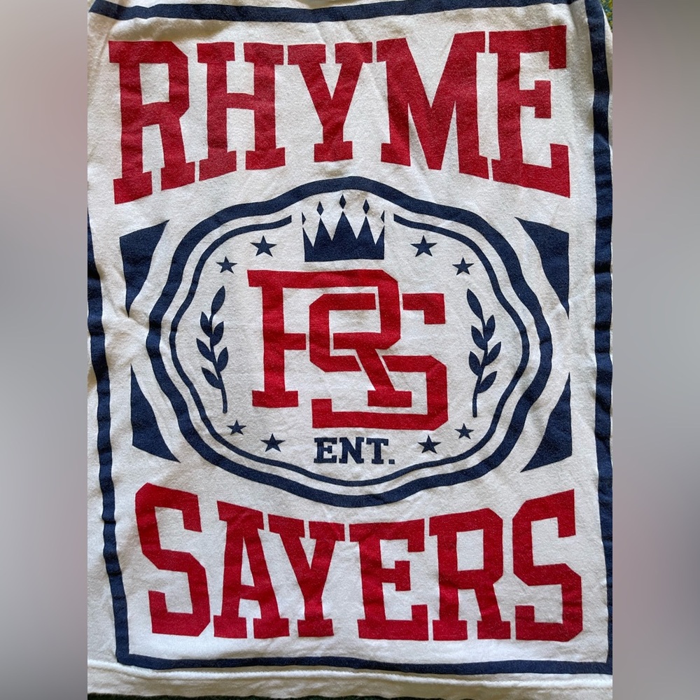 Rhyme Sayers White Tank Top Atmosphere Hip Hop - Picture 2 of 4